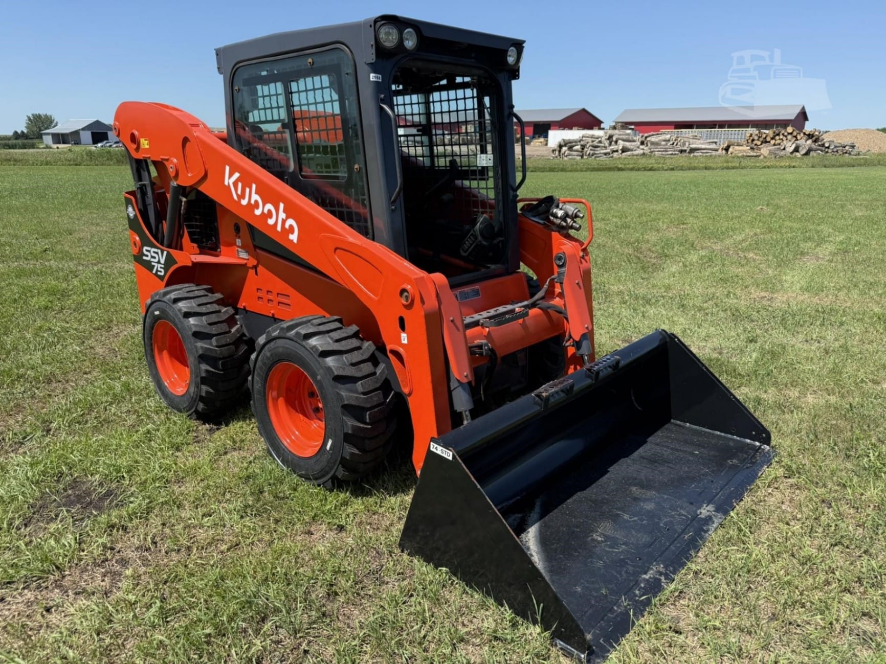 2022 Kubota SSV75 Skid Steer Loaders for sale in Sibley, IA - listing photo 6 of 8
