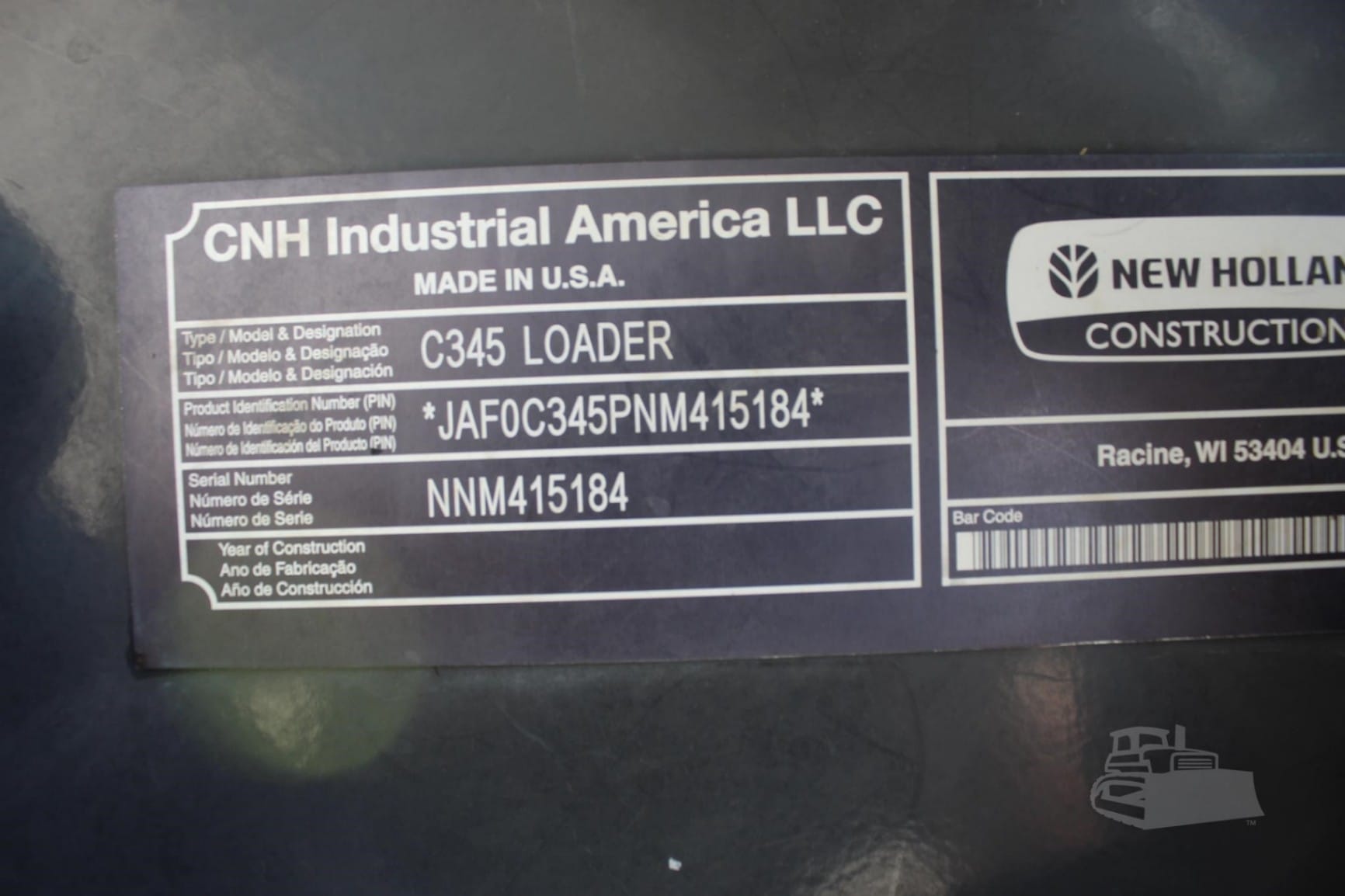 2022 New Holland C345 Track Loaders for sale in Atlantic, IA - listing photo 10 of 10
