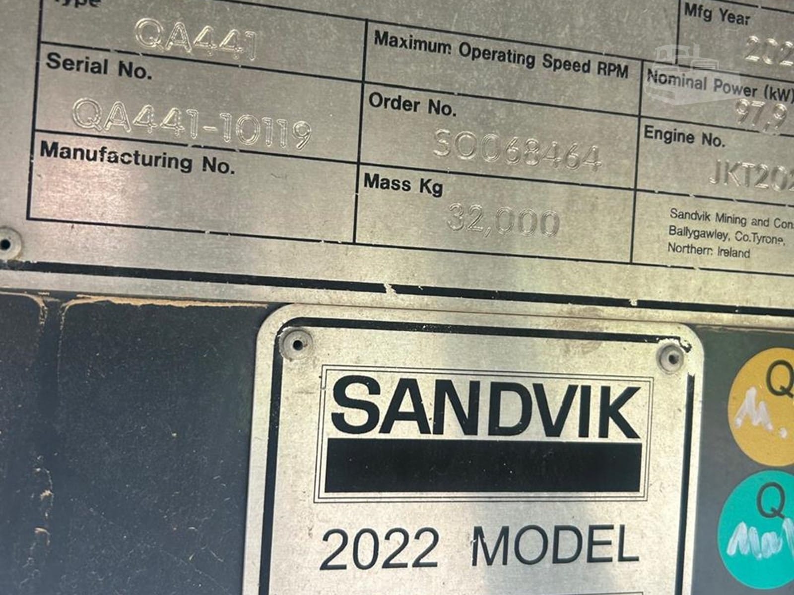 2022 Sandvik QA441 Screen Plant Tracked for sale in Austin, TX - listing photo 8 of 8