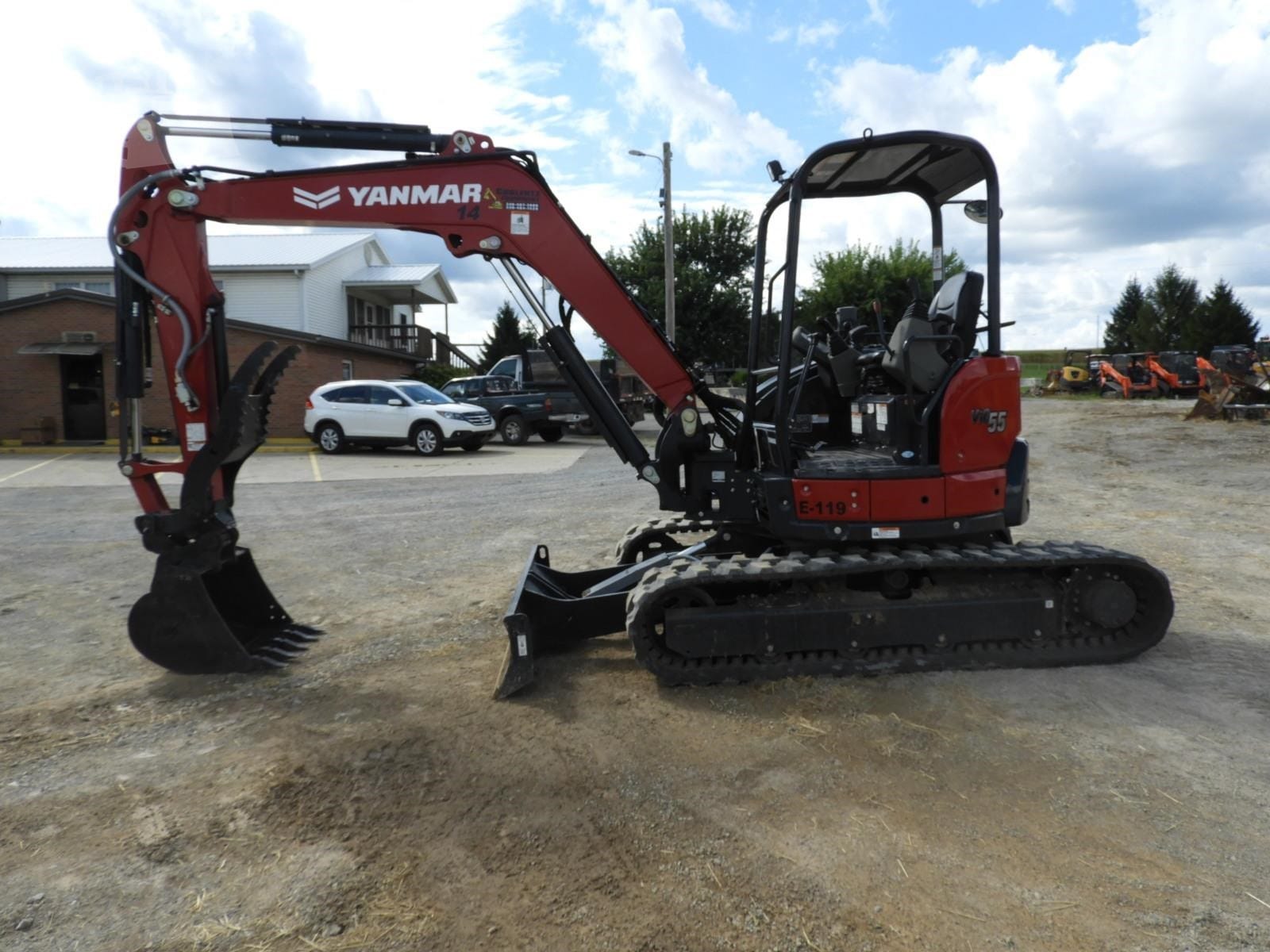 2022 Yanmar ViO55 Excavators for sale in Holmesville, OH - primary listing photo of 8
