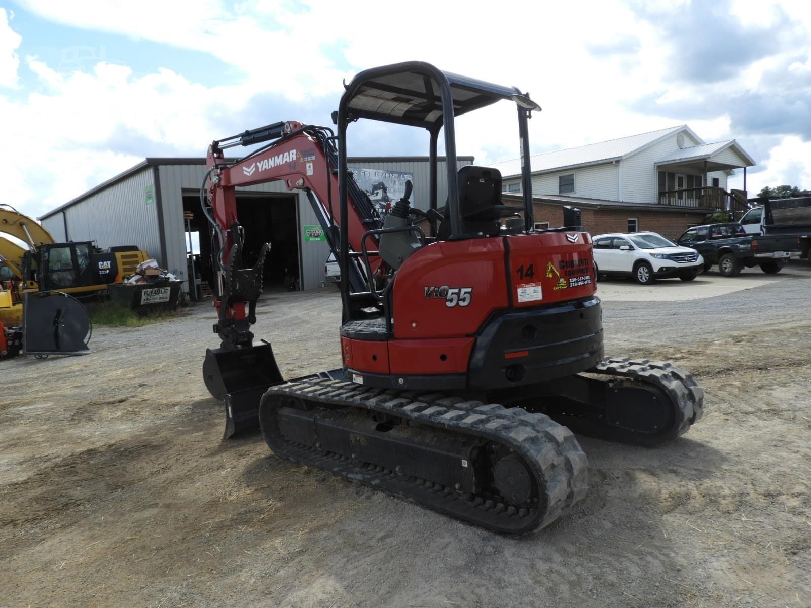 2022 Yanmar ViO55 Excavators for sale in Holmesville, OH - listing photo 2 of 8