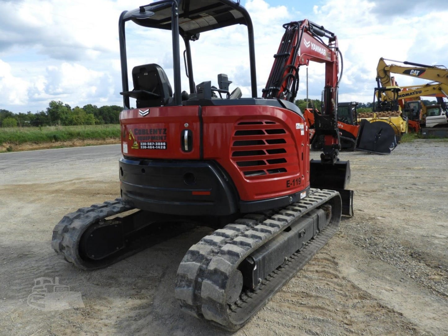 2022 Yanmar ViO55 Excavators for sale in Holmesville, OH - listing photo 4 of 8