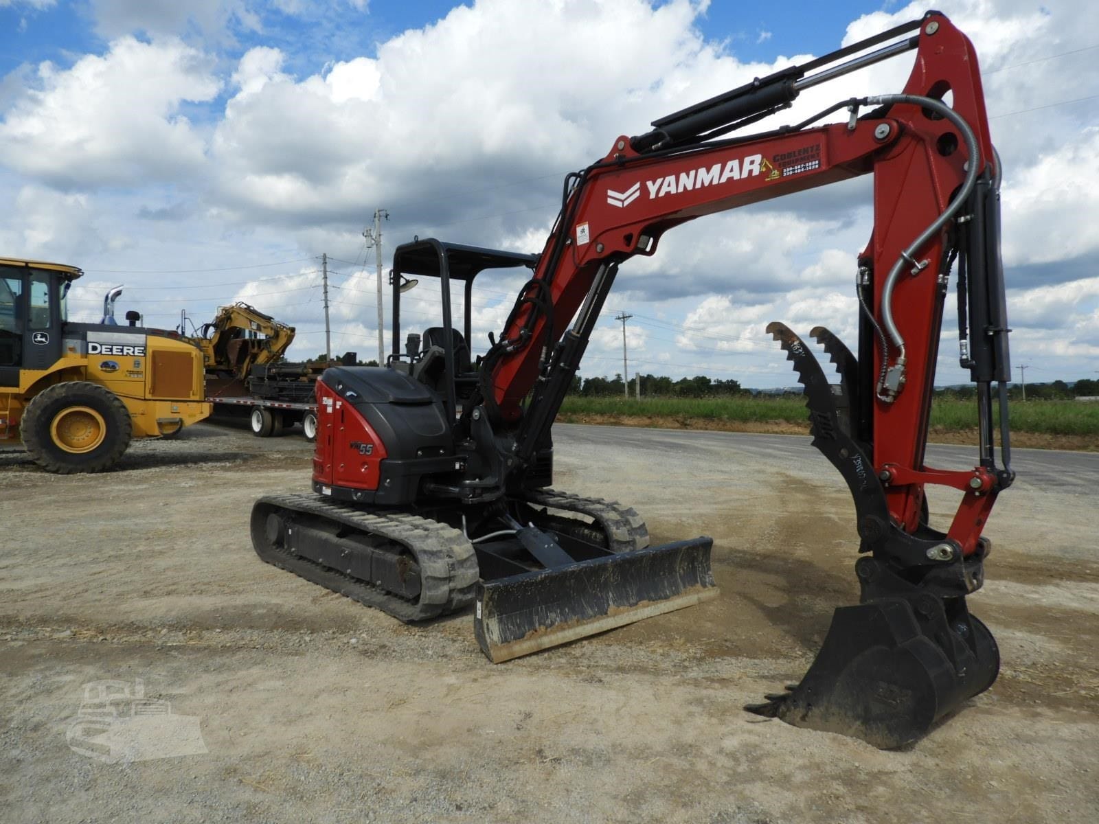 2022 Yanmar ViO55 Excavators for sale in Holmesville, OH - listing photo 6 of 8