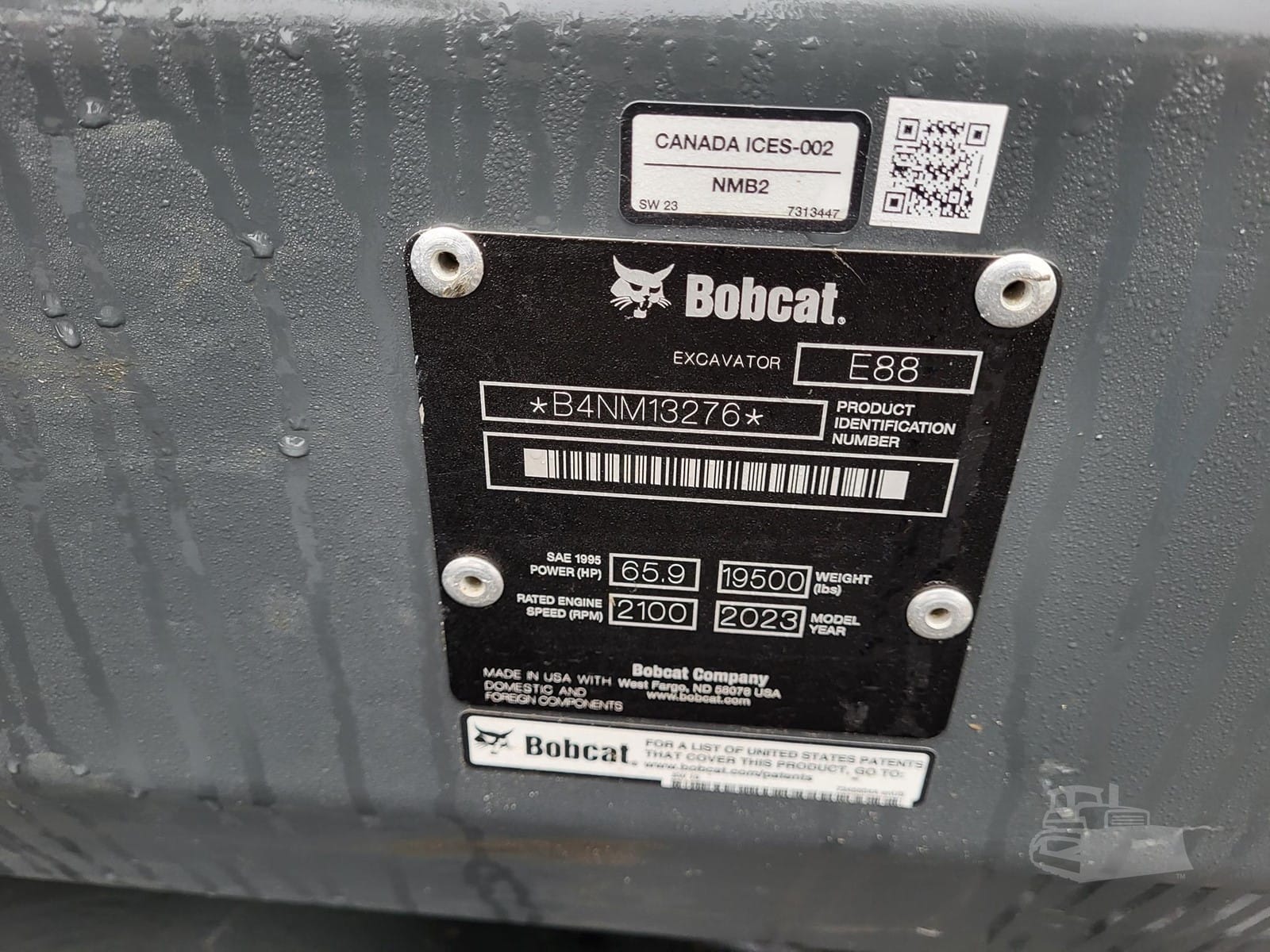 2023 Bobcat E88 Excavators for sale in Waukon, IA - listing photo 4 of 8