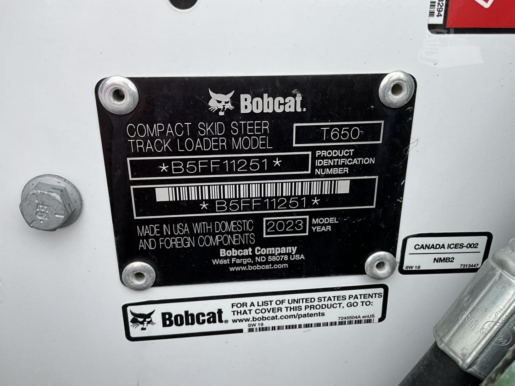 2023 Bobcat T650 Track Loaders for sale in Edgewood, IA - listing photo 5 of 8