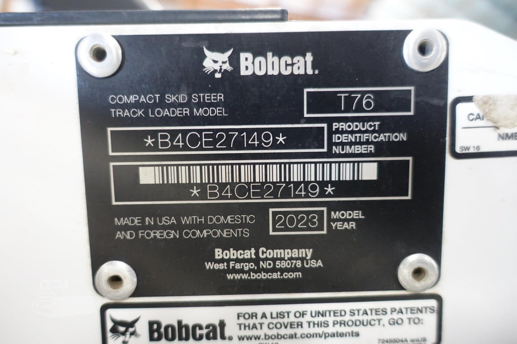 2023 Bobcat T76 Track Loaders for sale in New Hampton, IA - listing photo 13 of 13