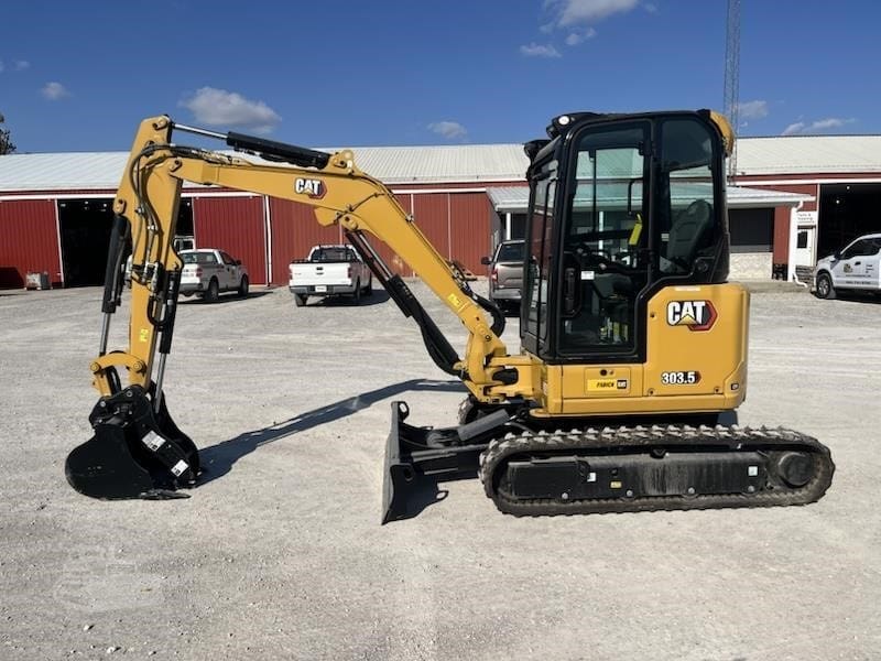 2023 Caterpillar 303.5 CR Excavators for sale in Jasonville, IN - primary listing photo of 8