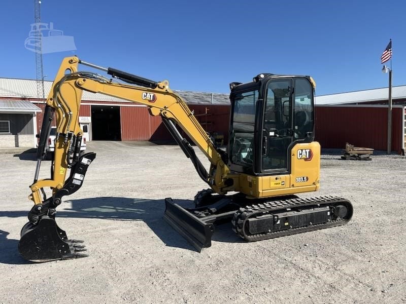 2023 Caterpillar 303.5 CR Excavators for sale in Jasonville, IN - primary listing photo of 8