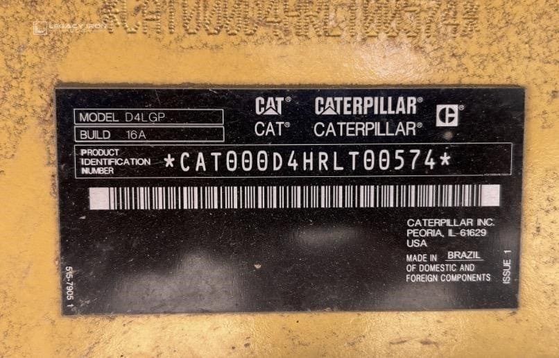 2023 Caterpillar D4 LGP Dozers for sale in Grain Valley, MO - listing photo 8 of 8
