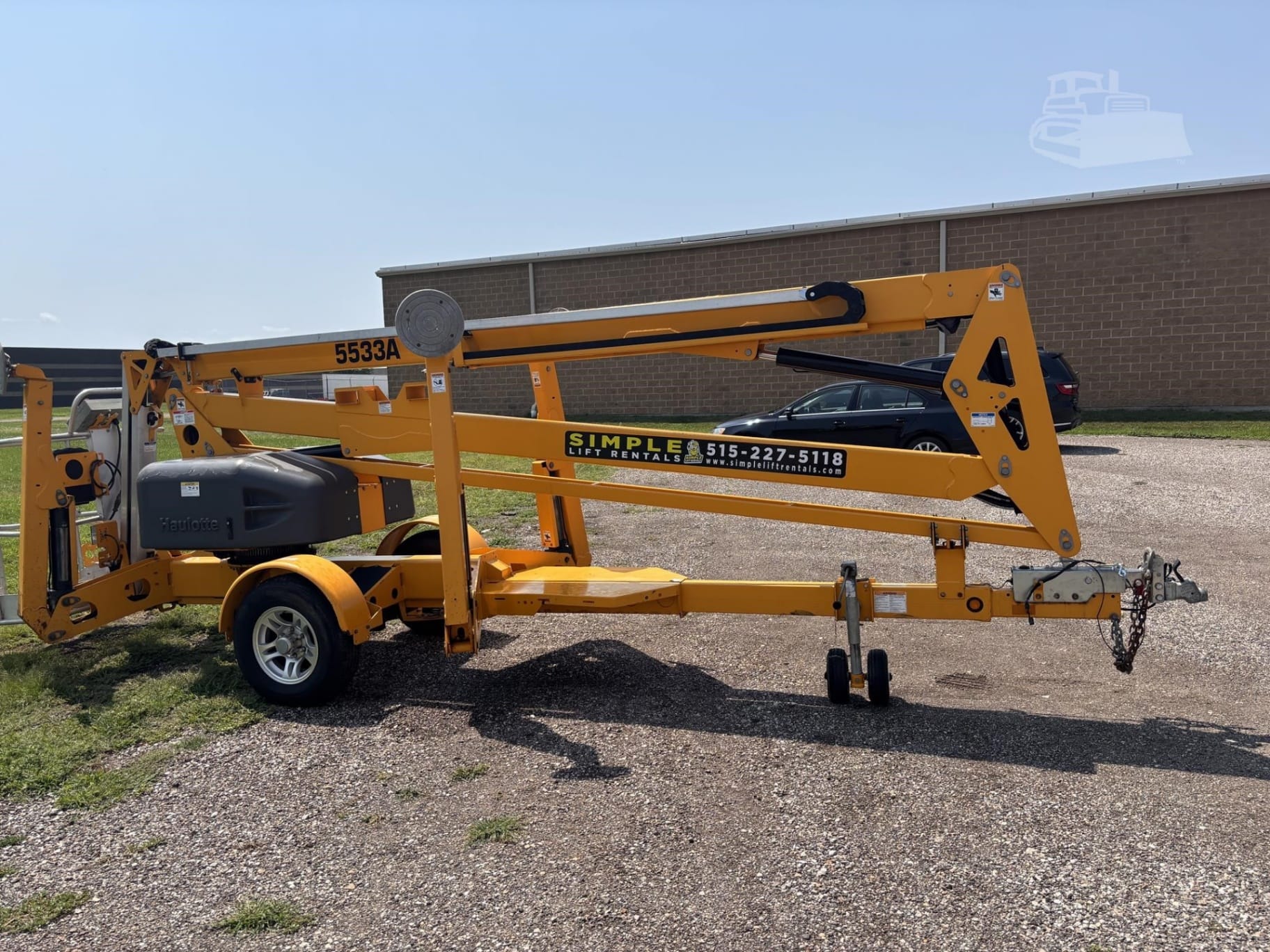 2023 Haulotte 5533A Telescopic Boom Lift Straight for sale in Fort Dodge, IA - primary listing photo of 6