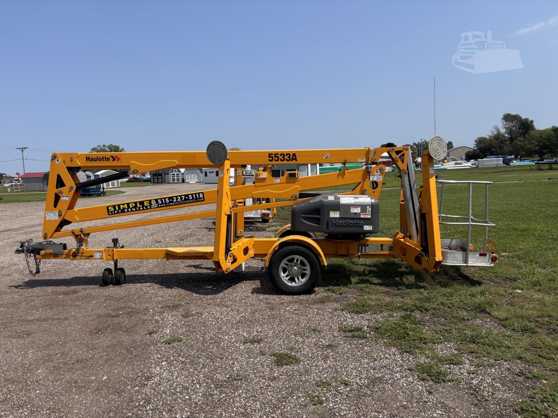 2023 Haulotte 5533A Telescopic Boom Lift Straight for sale in Fort Dodge, IA - listing photo 3 of 6