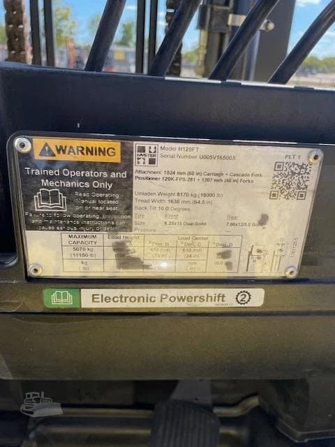2023 Hyster H120FT Telehandlers & Forklifts for Sale - 2,111 Hrs | San Antonio, TX - View 6