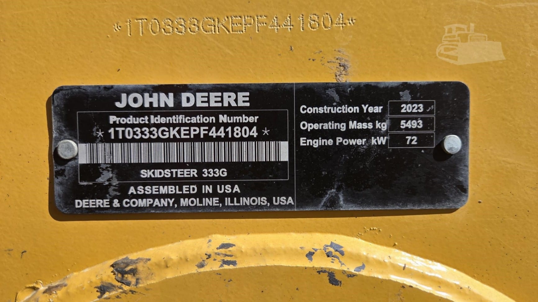 2023 John Deere 333G Track Loaders for sale in Orchard, IA - listing photo 10 of 10