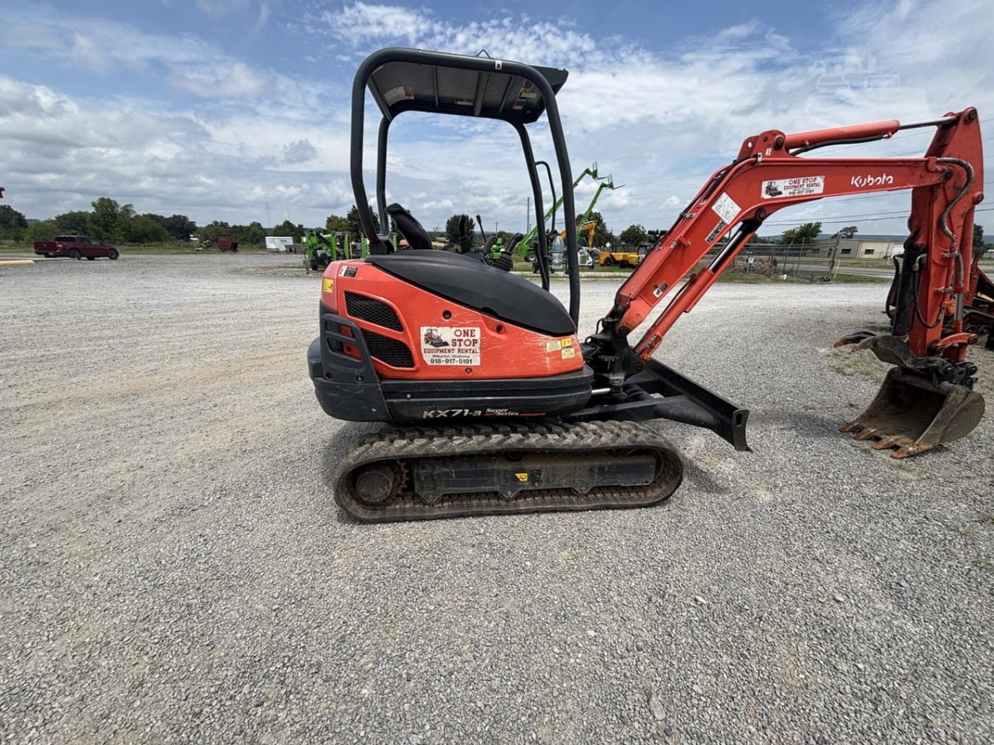 2023 Kubota KX71-3 Excavators for sale in Wilburton, OK - listing photo 2 of 8
