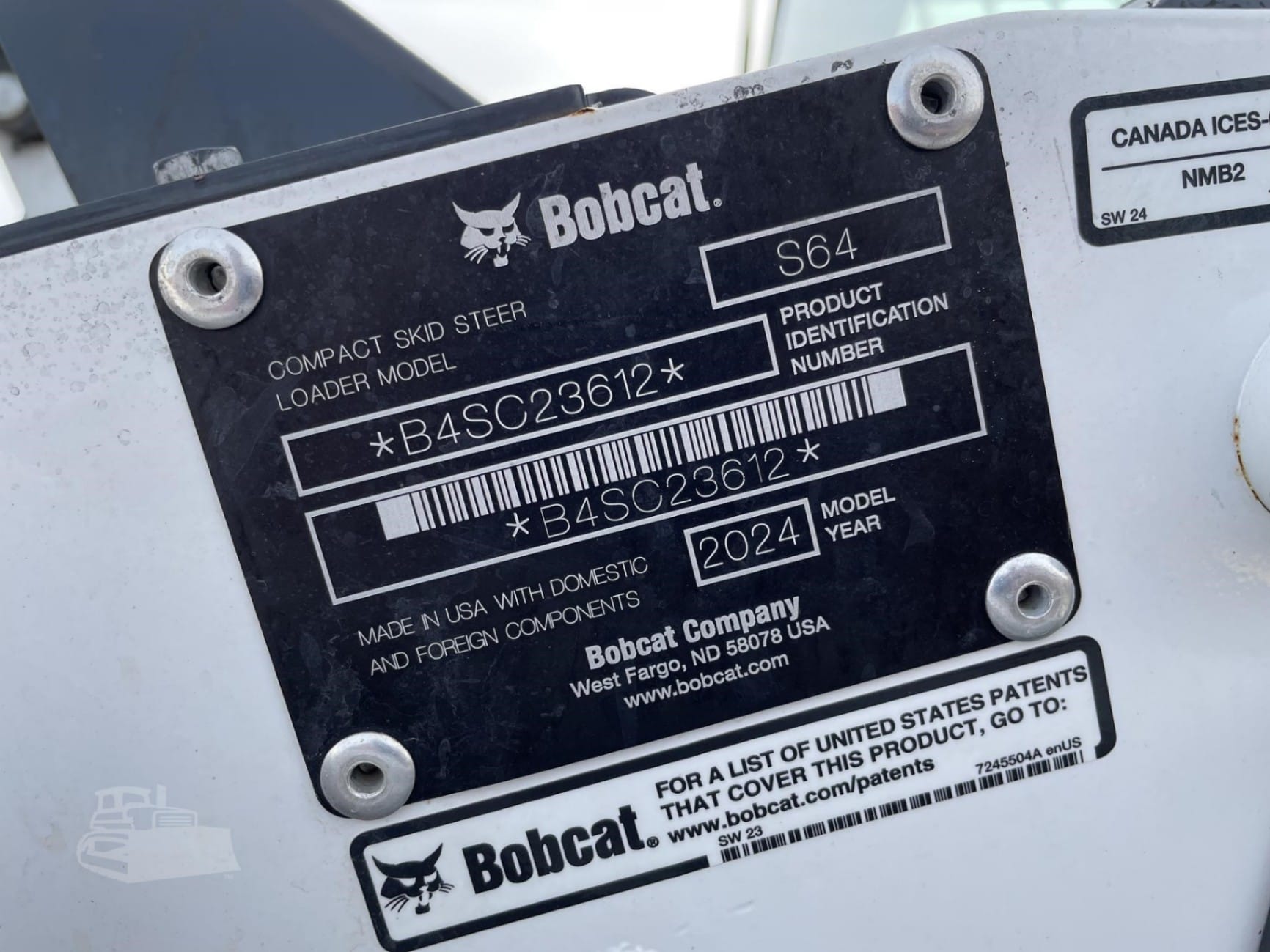 2024 Bobcat S64 Skid Steer Loaders for sale in Edgewood, IA - listing photo 5 of 8