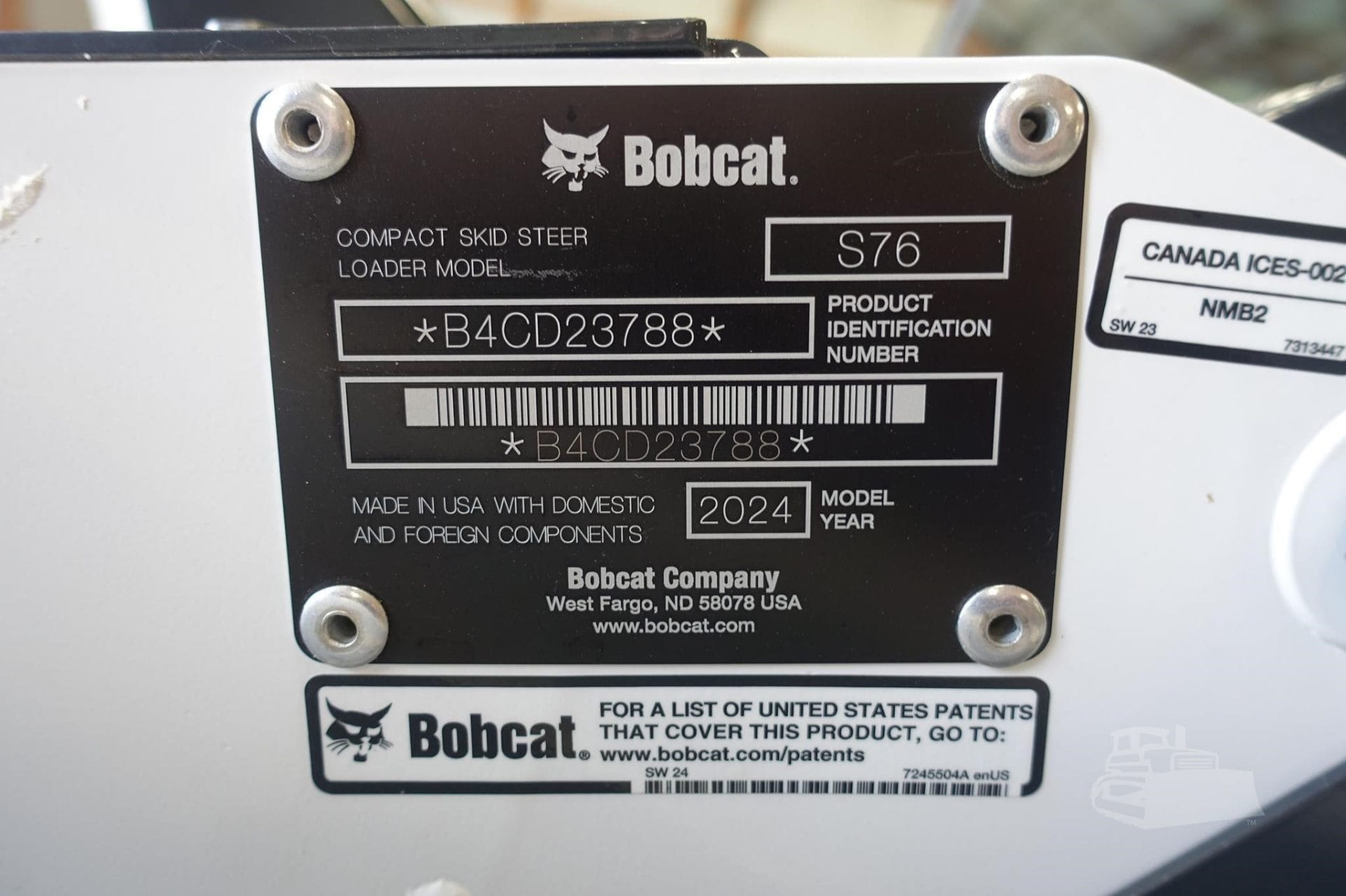 2024 Bobcat S76 Skid Steer Loaders for sale in New Hampton, IA - listing photo 12 of 12