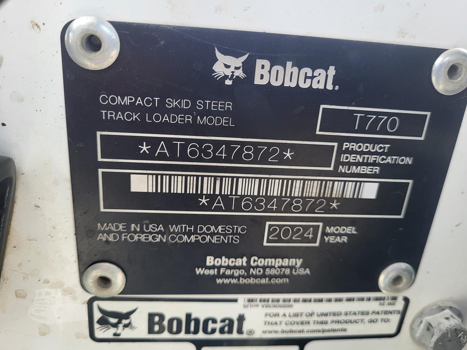 2024 Bobcat T770 Track Loaders for sale in Waukon, IA - listing photo 8 of 8