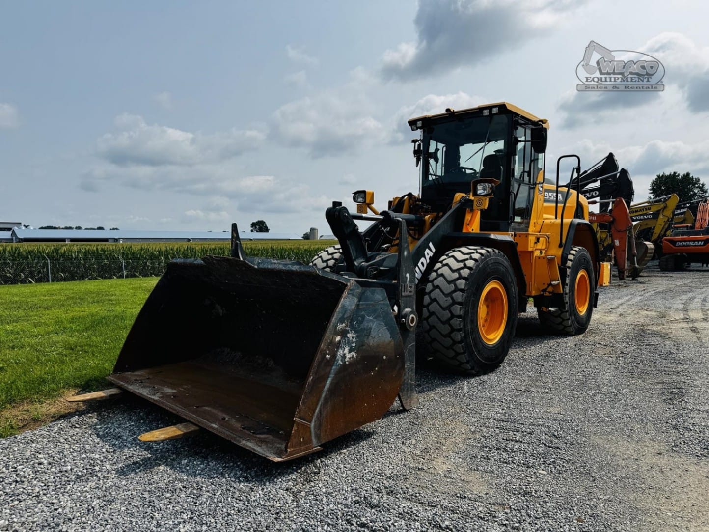 2024 Hyundai HL955A Wheel Loaders for sale in Womelsdorf, PA - listing photo 2 of 6