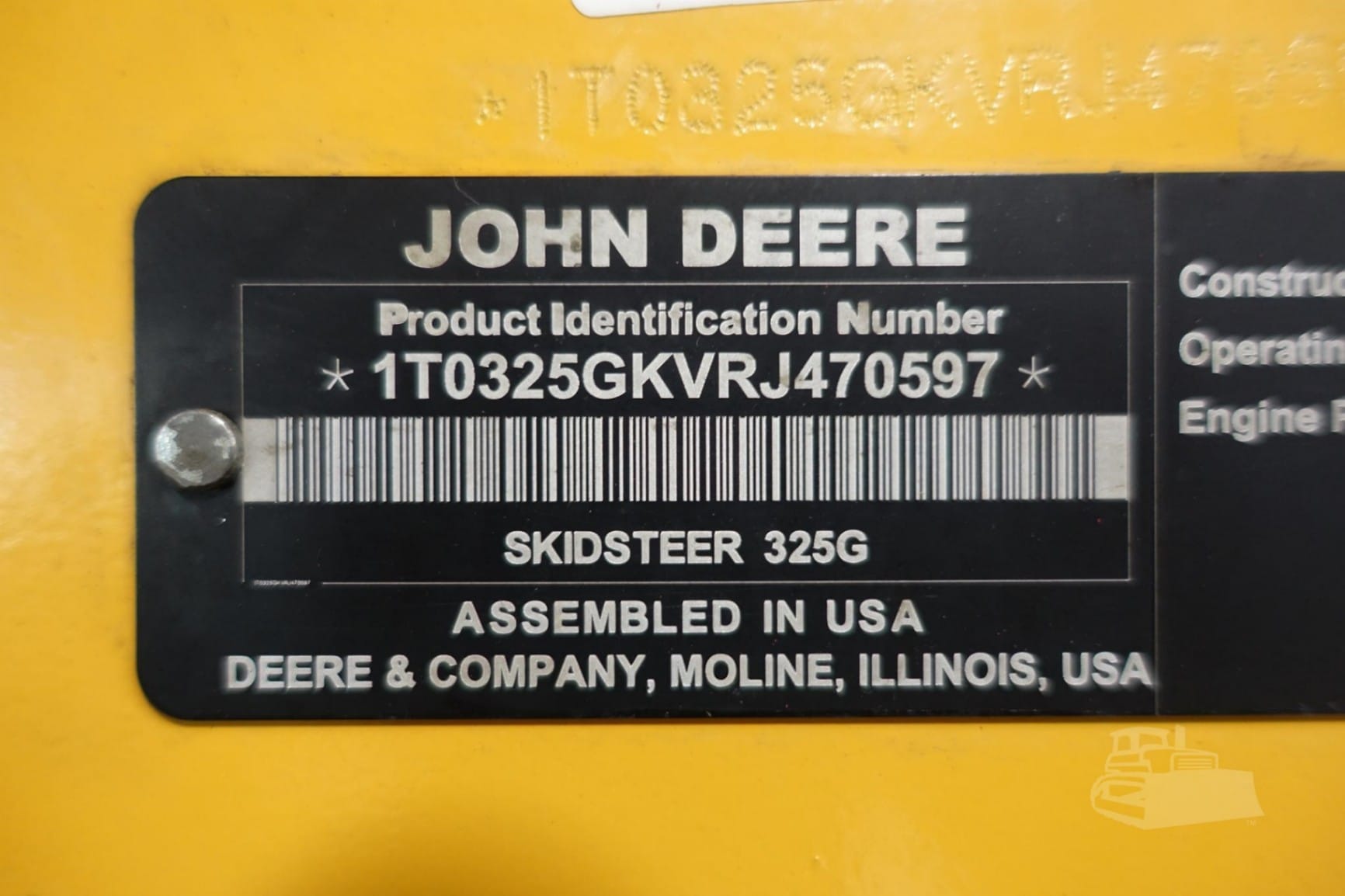 2024 John Deere 325G Track Loaders for sale in New Hampton, IA - listing photo 11 of 11