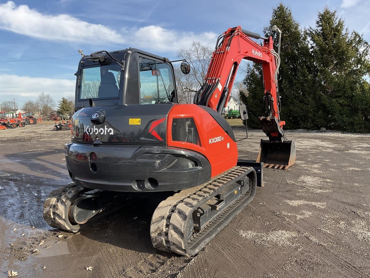 2024 Kubota KX080-5 Excavators for sale in London, OH - listing photo 6 of 8