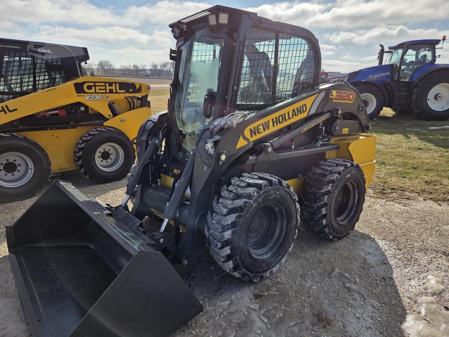 2024 New Holland L320 Skid Steer Loaders for sale in West Union, IA - primary listing photo of 8