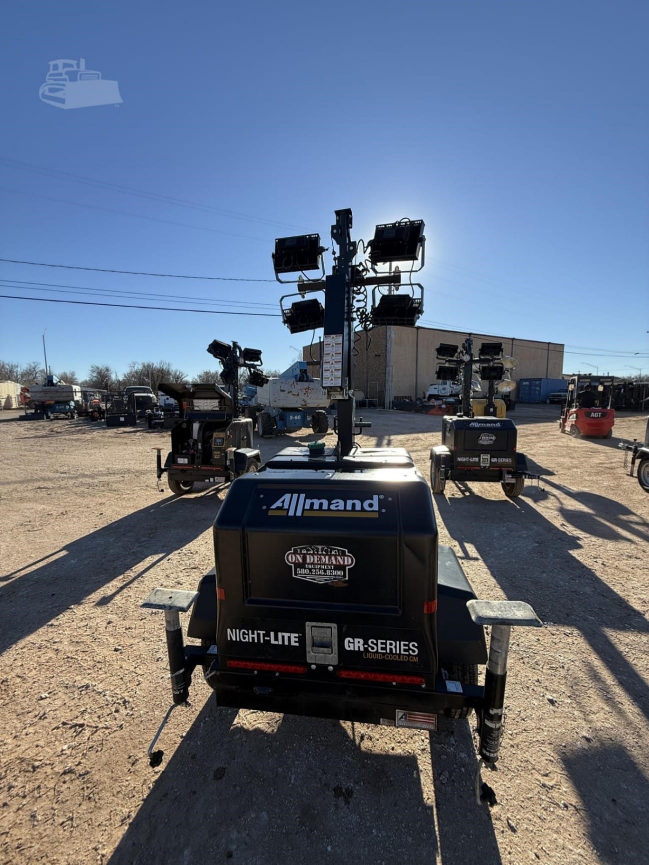 2025 Allmand Night-Lite GR Light Tower for sale in Woodward, OK - primary listing photo of 8