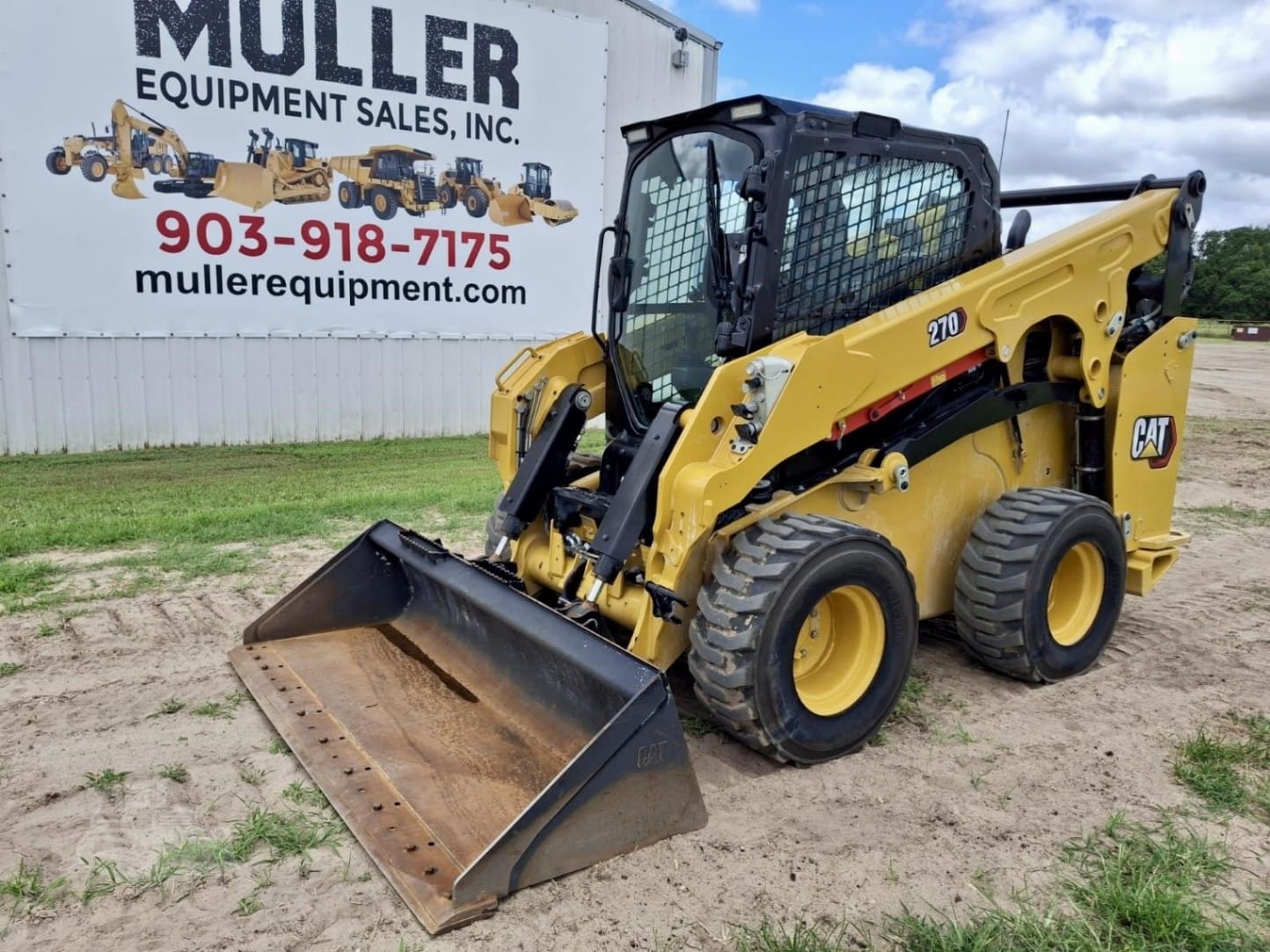 2025 Caterpillar 270 Skid Steer Loaders for sale in Wills Point, TX - listing photo 2 of 6