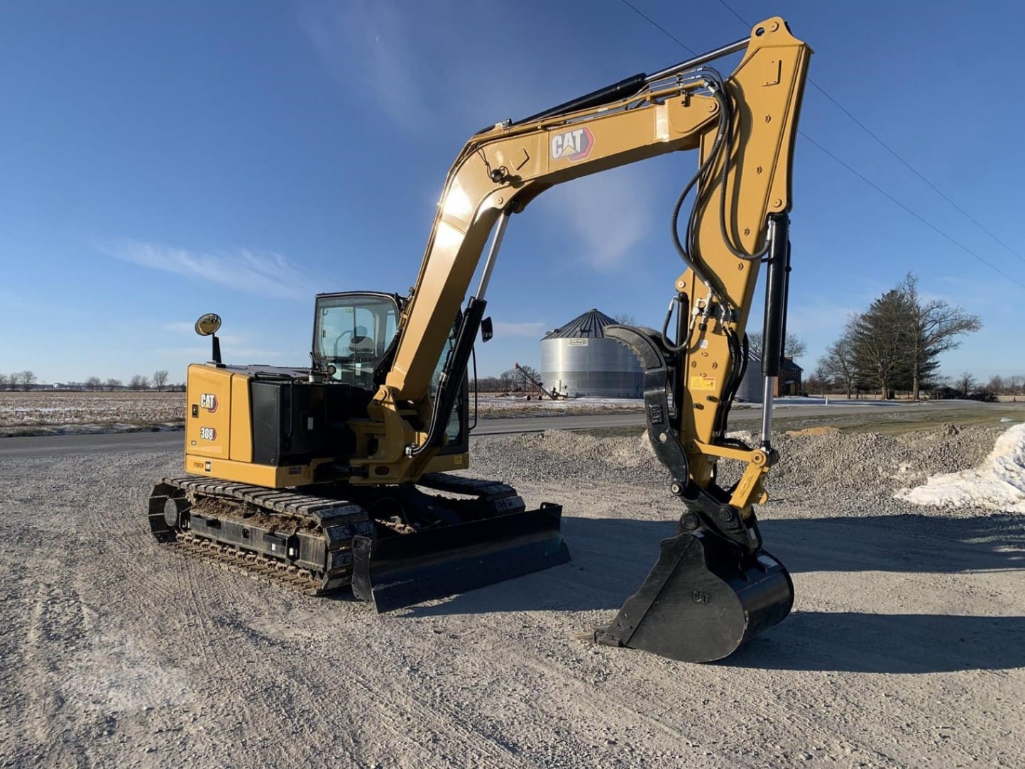 2025 Caterpillar 308 CR Excavators for sale in Ewing, IL - primary listing photo of 8
