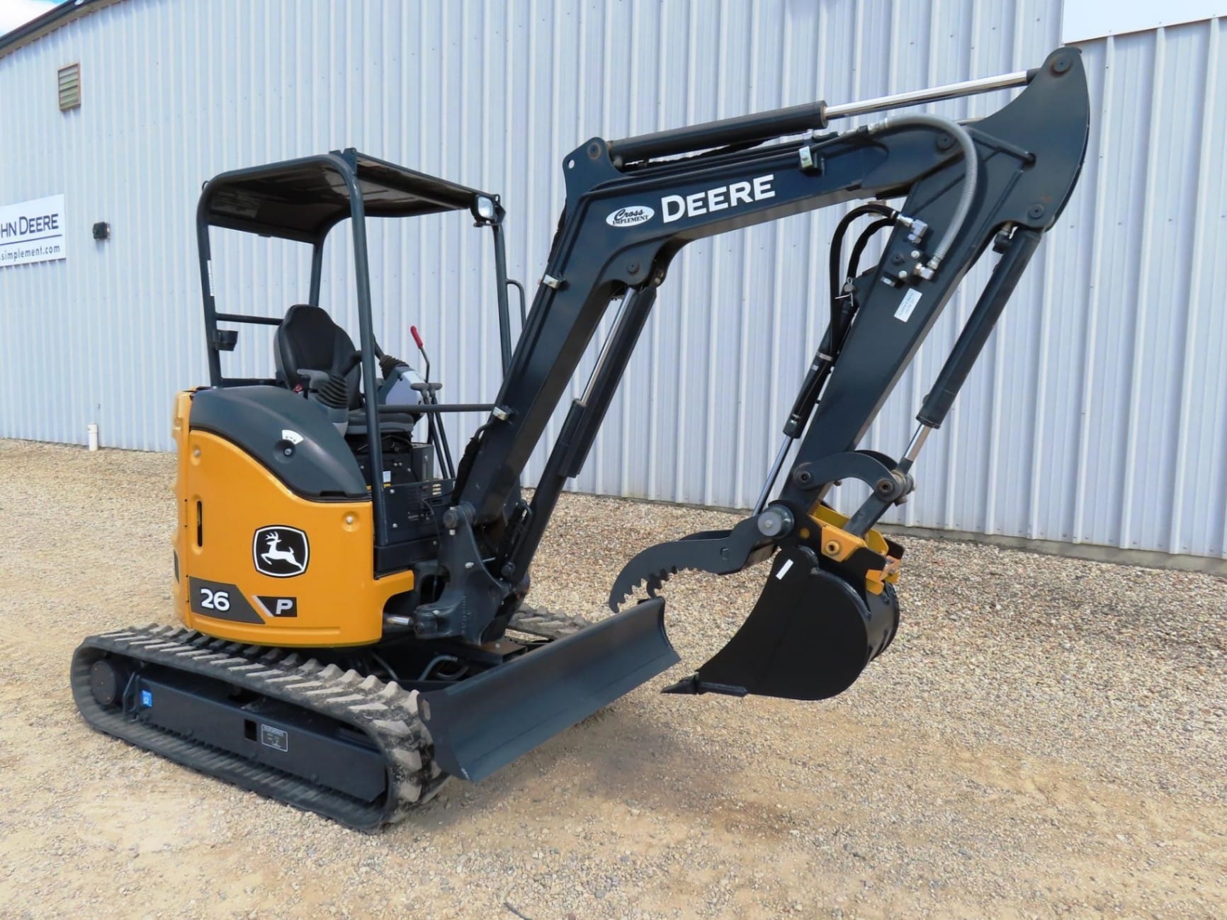 2025 John Deere 26 P-Tier Excavators for sale in Minier, IL - listing photo 2 of 8