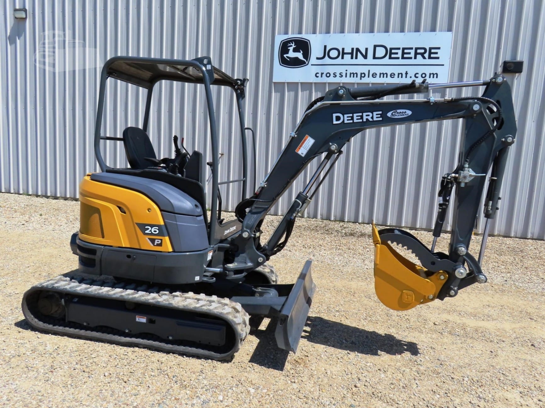 2026 John Deere 26 P-TIER Excavators for sale in Minier, IL - primary listing photo of 8