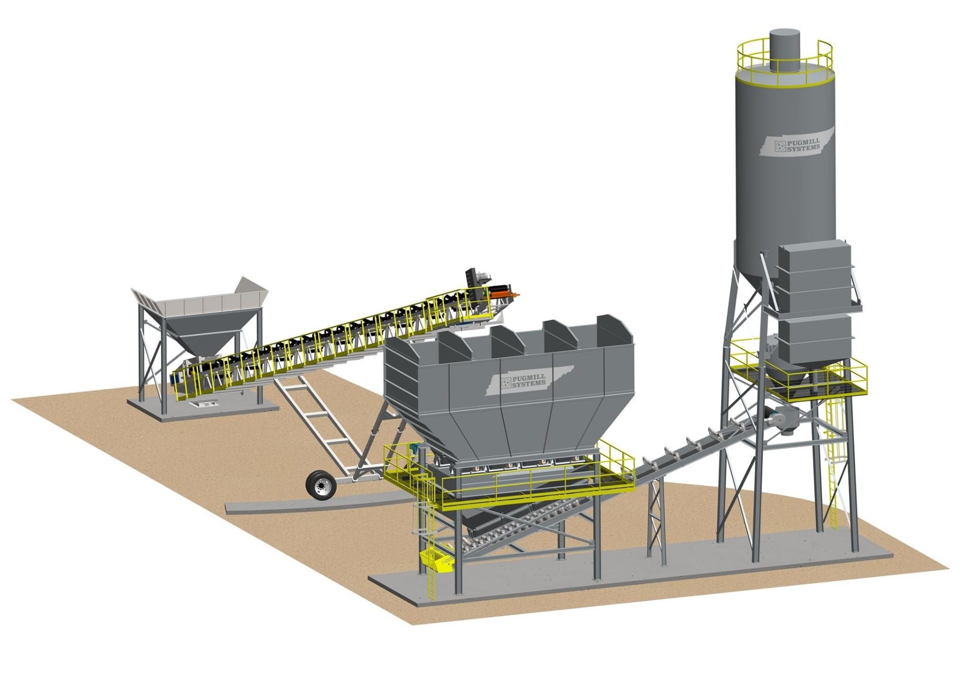 2026 PUGMILL SYSTEMS 150-200 YPH Concrete Plants for sale in Columbia, TN - listing photo 7 of 8