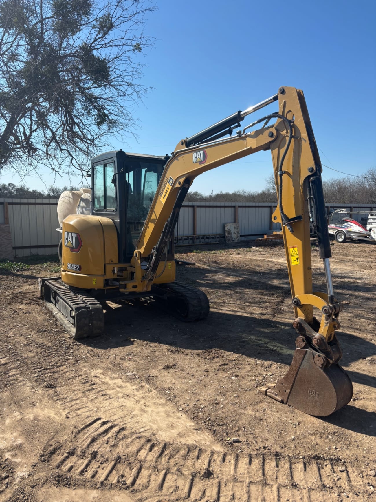 2021 CAT 304E2 Mini Excavator | Marion, Tx - View 6
