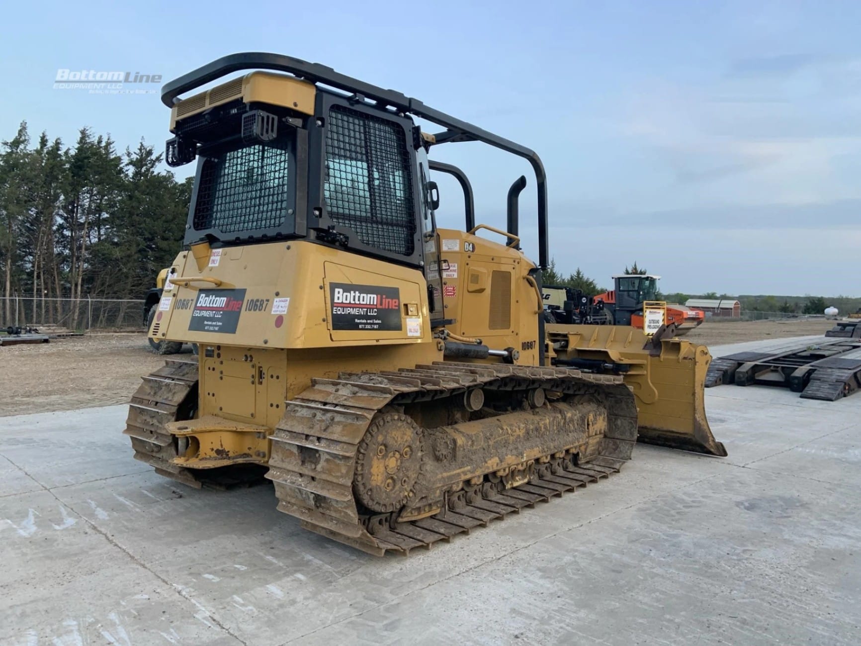 2022 Caterpillar D4 Dozer - 2550 Hours - Aledo, TX - View 3